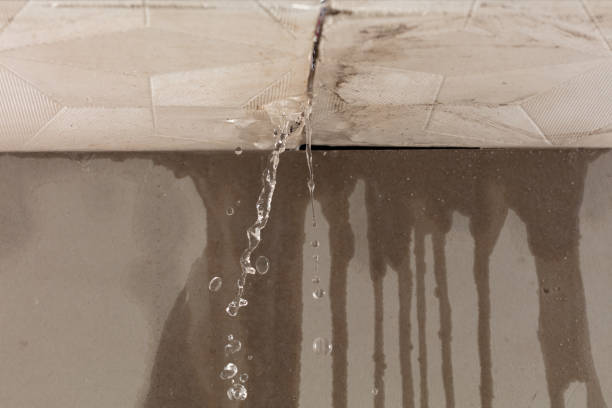 Professional Burst Pipe Cleanup technician working in Gettysburg, PA